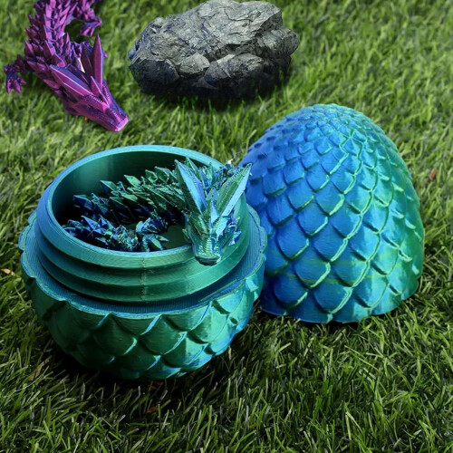 3D Printed Dragon Egg 1