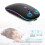 Wireless Mouse Bluetooth 5.1 Rechargeable LED Sile 6