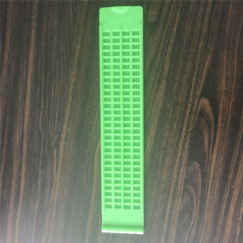 Πίνακας γραφής Braille 4 γραμμών 28 κελιών με γραφίδα 2