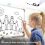 100 Pieces Dry Erase Markers Whiteboard Black with 9