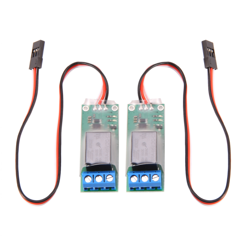 2 db RC PWM elektronikus relékapcsoló repülőgéphez D