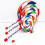 Orff Instruments Lollipop bubny 6/8/10 palců, tři kusy 3