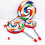 Orff Instruments Lollipop bubny 6/8/10 palců, tři kusy 4