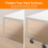 Adjustable Bed Risers 4In,Furniture with Screw Cla 11