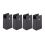 Adjustable Bed Risers 4In,Furniture with Screw Cla 1