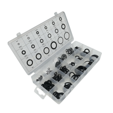225PC O-Ring Set Black Leather Sealing Ring Corros