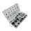 225PC O-Ring Set Black Leather Sealing Ring Corros 2