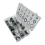 225PC O-Ring Set Black Leather Sealing Ring Corros 3