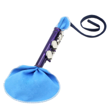 Kit de limpeza e cuidados com saxofone, 2 peças, pano musical