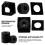 10 stuks microfoon MarkFlag microfoonstation - kubus vierkant 3