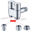 Mini Multi-Function Faucet Brass 1 Into 2 Out Dual 9
