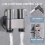 Mini Multi-Function Faucet Brass 1 Into 2 Out Dual 2
