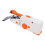 Handheld Sewing Machine Orange Portable Mini DIY 8