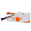 Handheld Sewing Machine Orange Portable Mini DIY 9