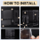 Breast Milk Storage Tower Freezer Organizer,Clear 5