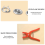 Five Claw Button Installation Tool Pliers Set Snap 6