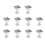 10Pcs Solar Clamp Adjustable Panel Bracket Wide Ph 1