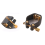 Abraçadeira para saxofone alto preto 3