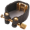 Abraçadeira para saxofone alto preto 2