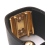 Abraçadeira para saxofone alto preto 5