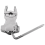 Single Drum Clip Holder Arm Mount Stand Support Ba 3