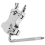 Single Drum Clip Holder Arm Mount Stand Support Ba 6