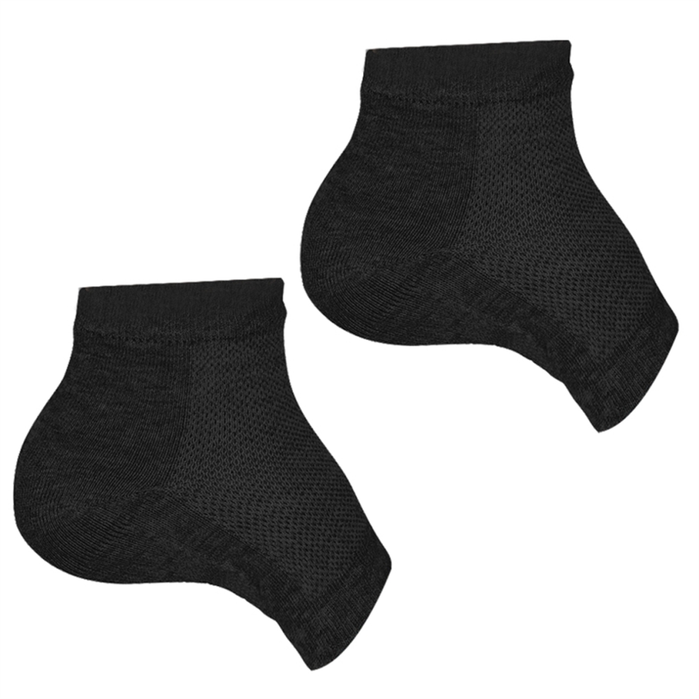 Semoic 1 Pair Height Increase Socks Gel Heel Pad Orthoped