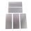 Pedras de amolar diamantadas, 5 placas com mel 9