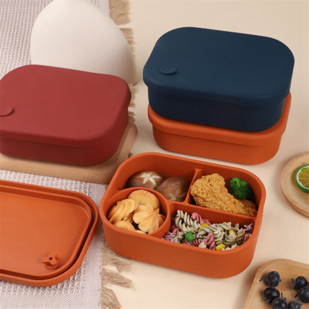 Caja Bento, Caja A Prueba De Fugas Para Almacenamiento De Alimentos, Contenedor De Snacks-image