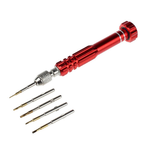 Red 5 in 1 Precision Torx Screwdriver Cellphone Wa 2