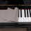 Capa para teclado de piano, capa antipoeira para chaves 6