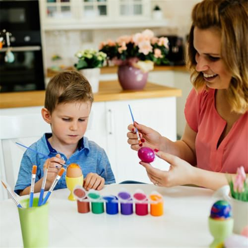 Σετ 60 άδειων ταινιών χρώματος 3ml με 30 πινέλα, 2