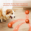 Bola de brinquedo eletrônico para cachorro com movimento inteligente e salto automático 4