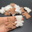 50 peças 50x55mm apliques de urso de pelúcia acolchoados para 3