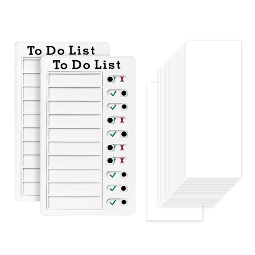 Chore Chart Check List Task Board with Slider Dail 1
