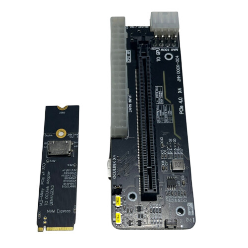 Pentru laptopuri cu placă video externă Oculink/M.2 NVMe 2