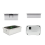 KH110F Monitor de Batería Bluetooth 0-120V 100A Volta 7