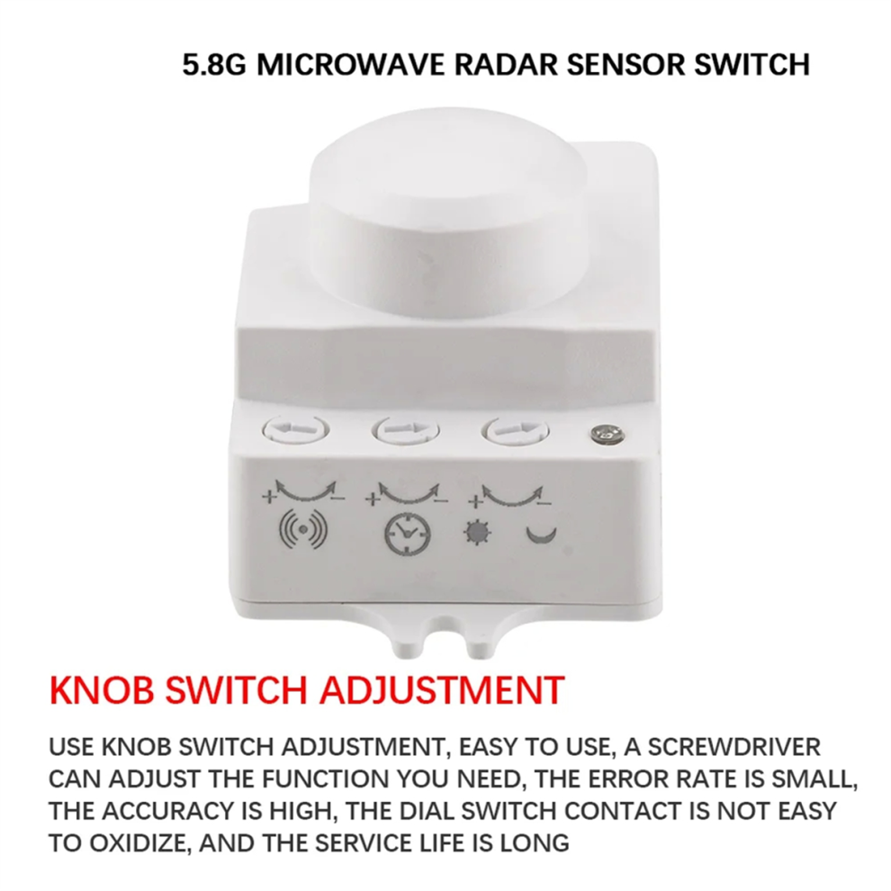 5.8G Microwave Induction Switch 220V Intelligent E 4853243503847