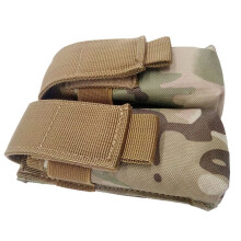 Tactical Double Magazine Pouch Camouflage Cartridges Clip Carrier Ammo Holder Outdoor Airsoft Shooting Gear Molle Combat Bag Vest Accessory