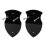 Axe Support Door with Wall Acrylic Wall Sword 2 Pieces for Playroom (Black) 1