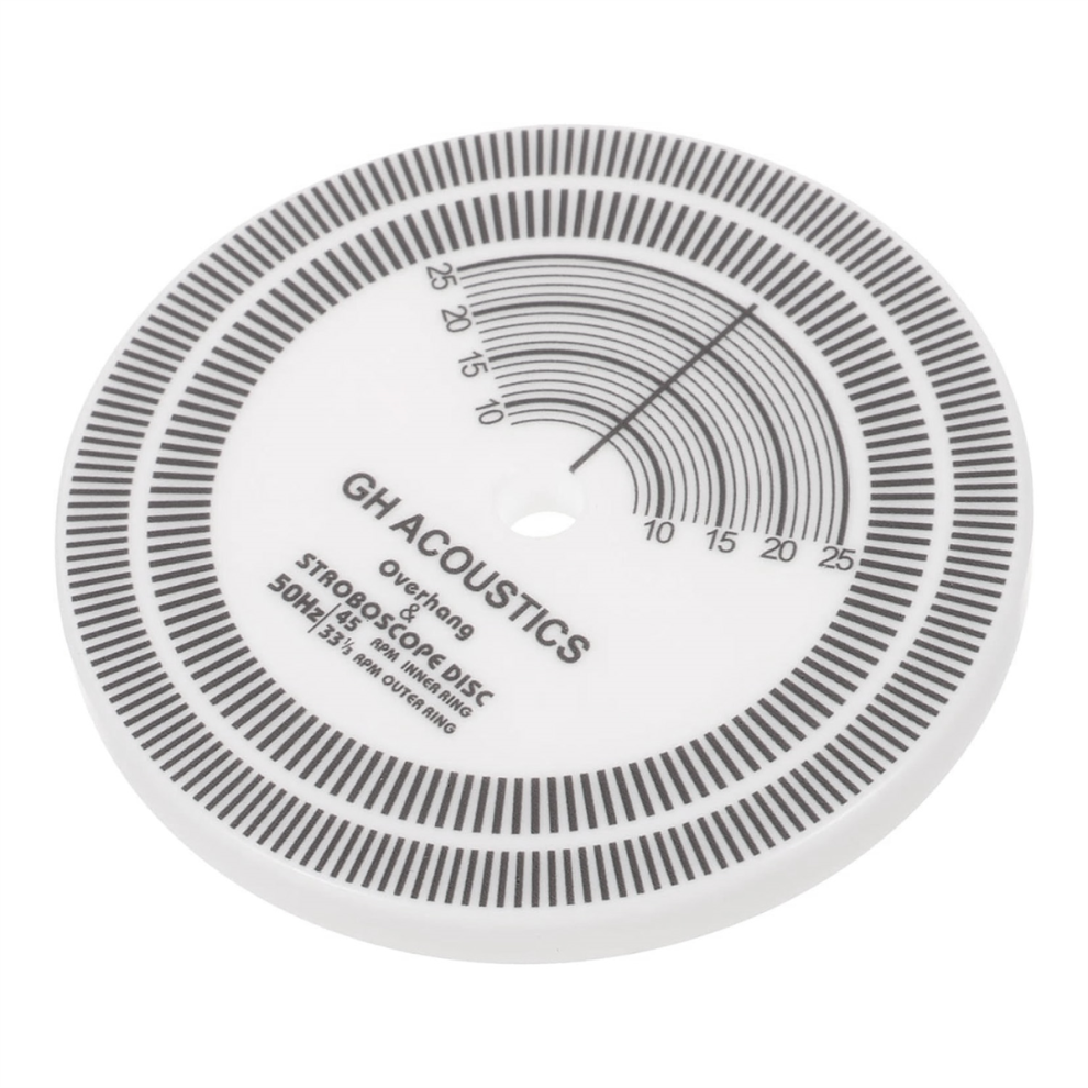 Reliable Turntables Strobe Disc Stroboscope Mat Te 4853243505162