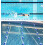 Swimming pool lane divider, rope, float, hook set, 10.9 m, pool buoy L1m/3.28ft 3