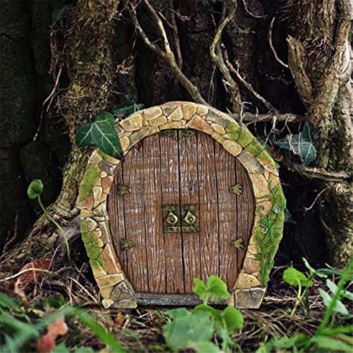 Feentür für den Außenbereich, Miniatur-Gartenzwerg 2