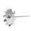 Dispersieschijfwaaier Dispersieblad 6cm Staaf ( 7
