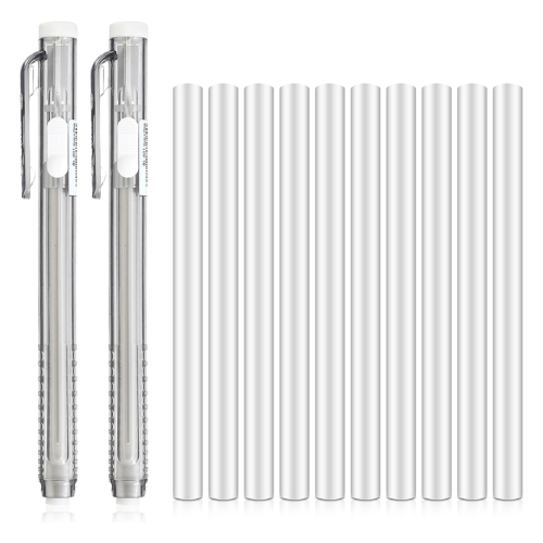 2Pcs Retractable Mechanical Eraser Pen for Artists 1