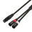 5-πύρηνο θηλυκό XLR σε 3-πύρηνο διπλό XLR αρσενικό Audio Co 4
