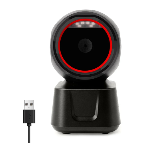 Scanner de coduri de bare cu fir 1D/2D/QR, citire automată 1