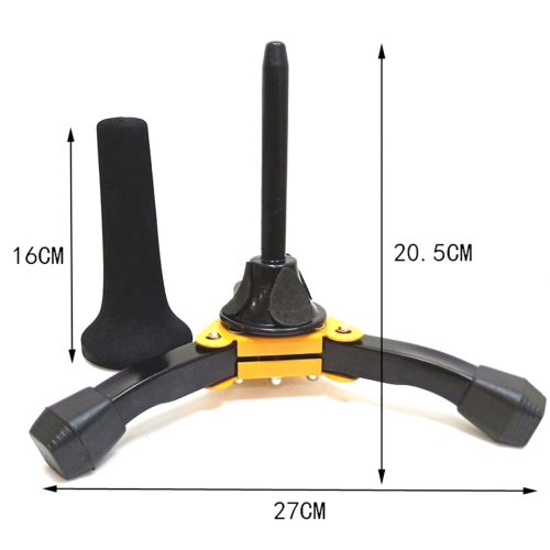 Support de trépied pliable portable antidérapant pour instruments de vent 2