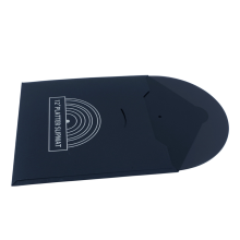 Zwarte acryl vinyl platenmat draaitafel antistatisch