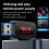 Adaptador Bluetooth 5.4 para coche, transmisor FM USB 6